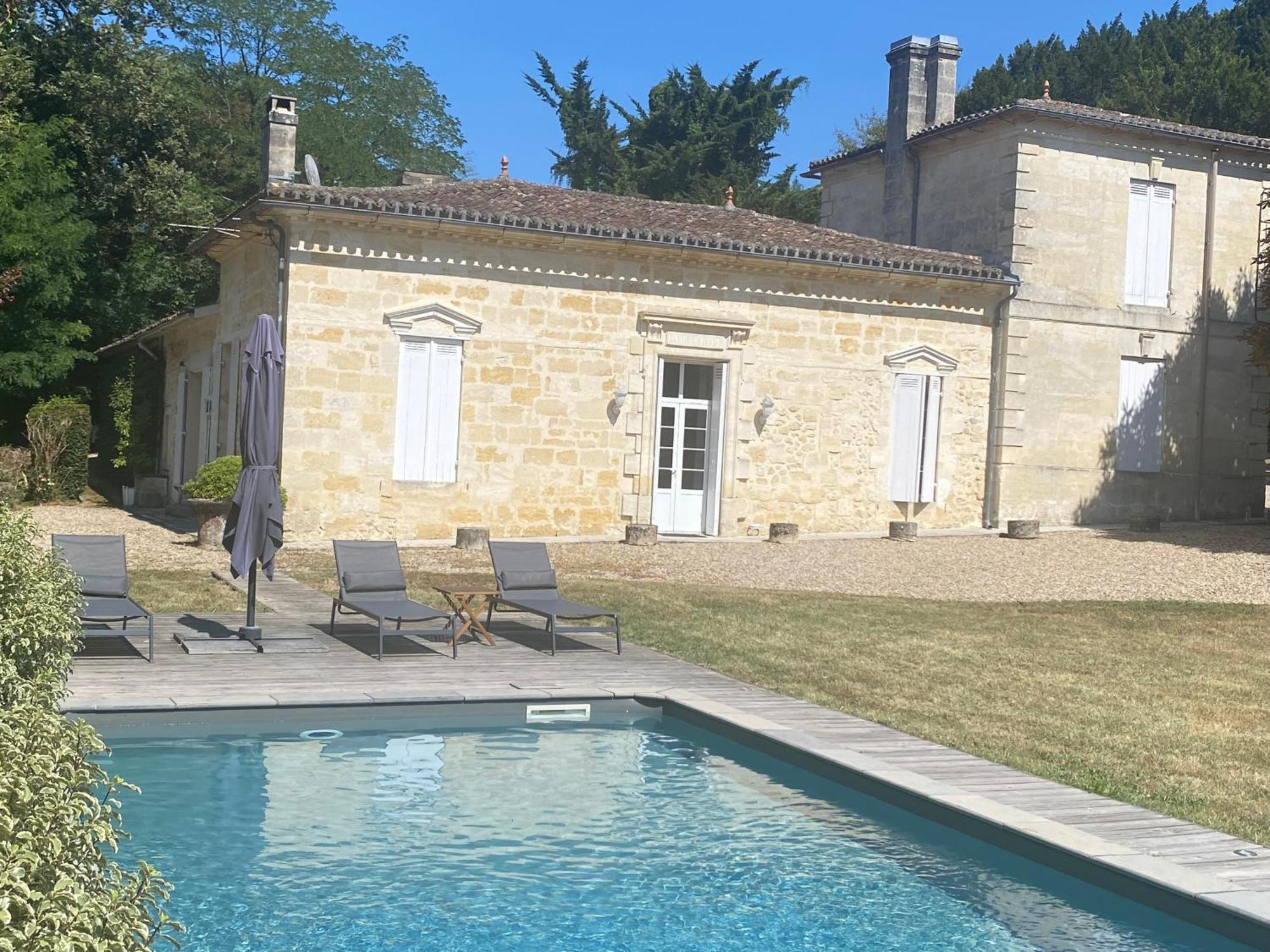 Вилла Domaine De La Mouleyre A Cenac Proche Bordeaux Carignan-de-Bordeaux Экстерьер фото